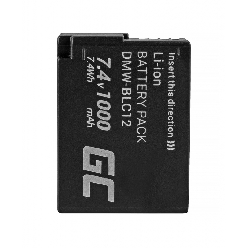 Batterij DMW-BLC12 Panasonic FZ2000, G81, FZ1000, FZ300, G6M, GX8M, G70M, G70KA, GX8EG-K, GX8, G70 7.4V 1000mAh thumbnail 9