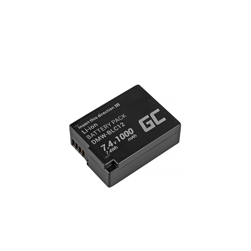 Batterij DMW-BLC12 Panasonic FZ2000, G81, FZ1000, FZ300, G6M, GX8M, G70M, G70KA, GX8EG-K, GX8, G70 7.4V 1000mAh thumbnail 5