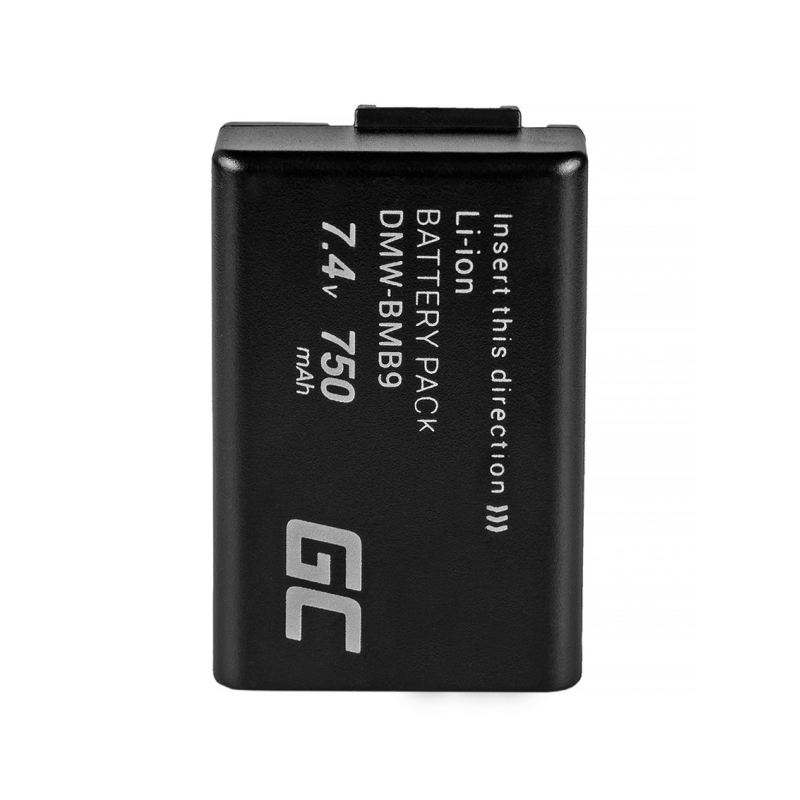 Batterij DMW-BMB9 Panasonic Lumix DMC-FZ70, DMC-FZ60, DMC-FZ100, DMC-FZ40, DMC-FZ47, DMC-FZ150 7.4V 750mAh thumbnail 9
