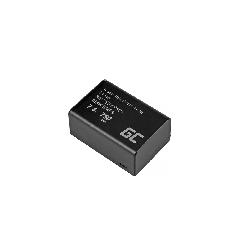 Batterij DMW-BMB9 Panasonic Lumix DMC-FZ70, DMC-FZ60, DMC-FZ100, DMC-FZ40, DMC-FZ47, DMC-FZ150 7.4V 750mAh thumbnail 6