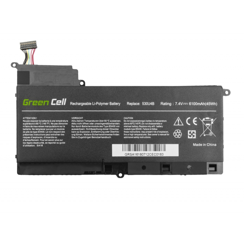 Batterij voor Samsung 530U4B AA-PBYN8AB / 7,4V 6120mAh thumbnail 4