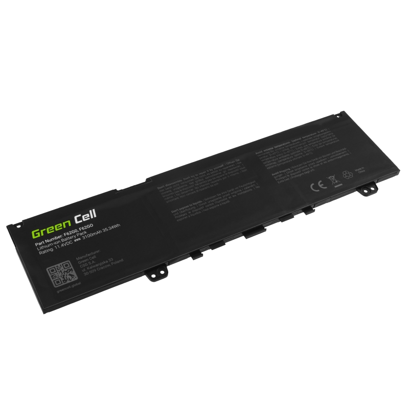F62G0 accu voor Dell Inspiron 13 5370 7370 7373 7380 7386, Dell Vostro 5370 thumbnail 3