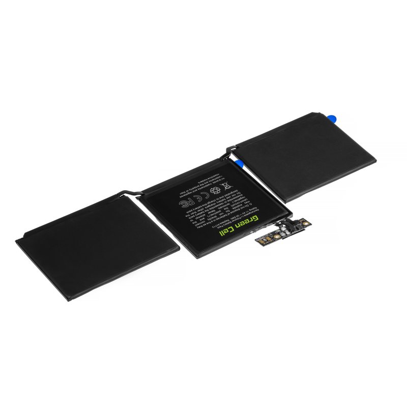 A1713 Batterij voor Apple MacBook Pro 13 A1708 (2016 en 2017, 2 Thunderbolt-poorten)