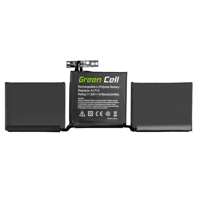 A1713 Batterij voor Apple MacBook Pro 13 A1708 (2016 en 2017, 2 Thunderbolt-poorten) thumbnail 6