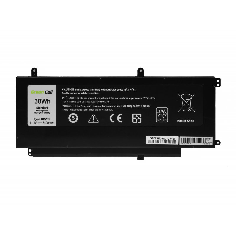D2VF9 accu voor Dell Inspiron 15 7547 7548 Vostro 14 5459 thumbnail 5