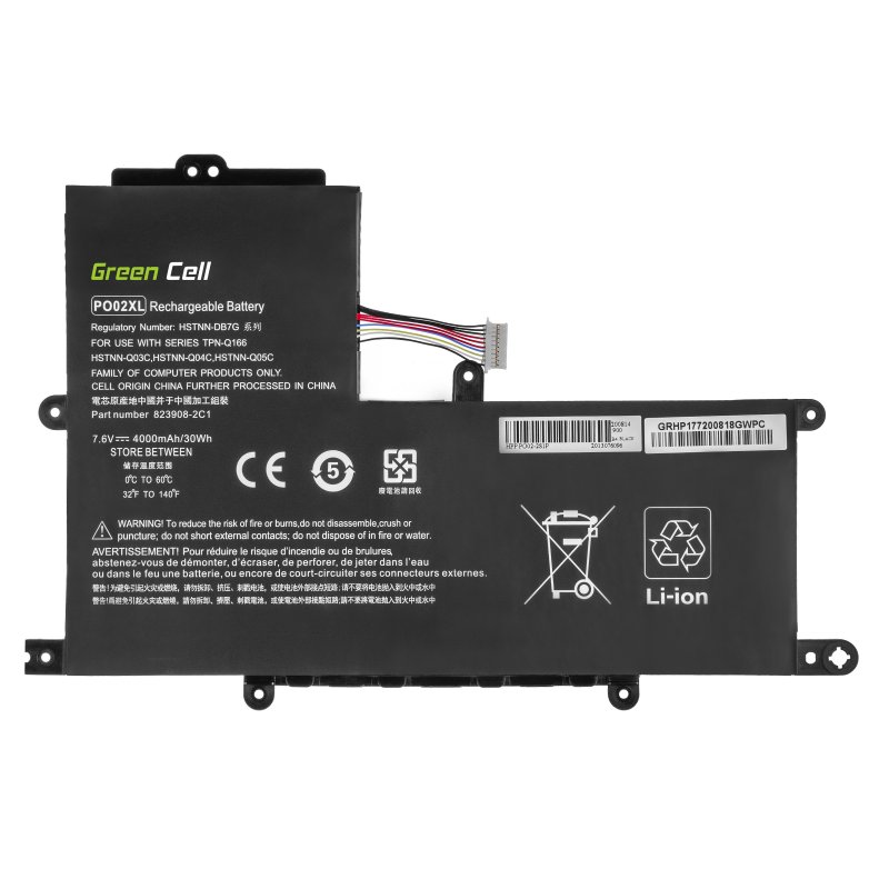 PO02XL batterij voor HP Stream 11 Pro G2 G3 G4 G5, HP Stream 11-R020NW 11-R021NW 11-Y000NW 11-Y002NW thumbnail 5