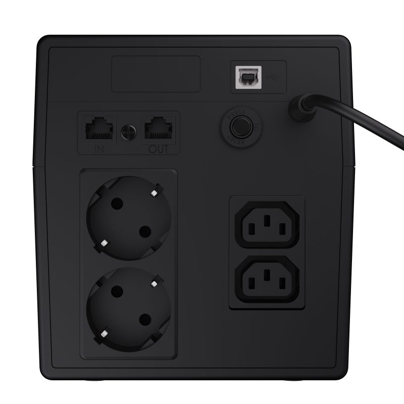 UPS Microsine 1000VA 700W Met LCD Scherm