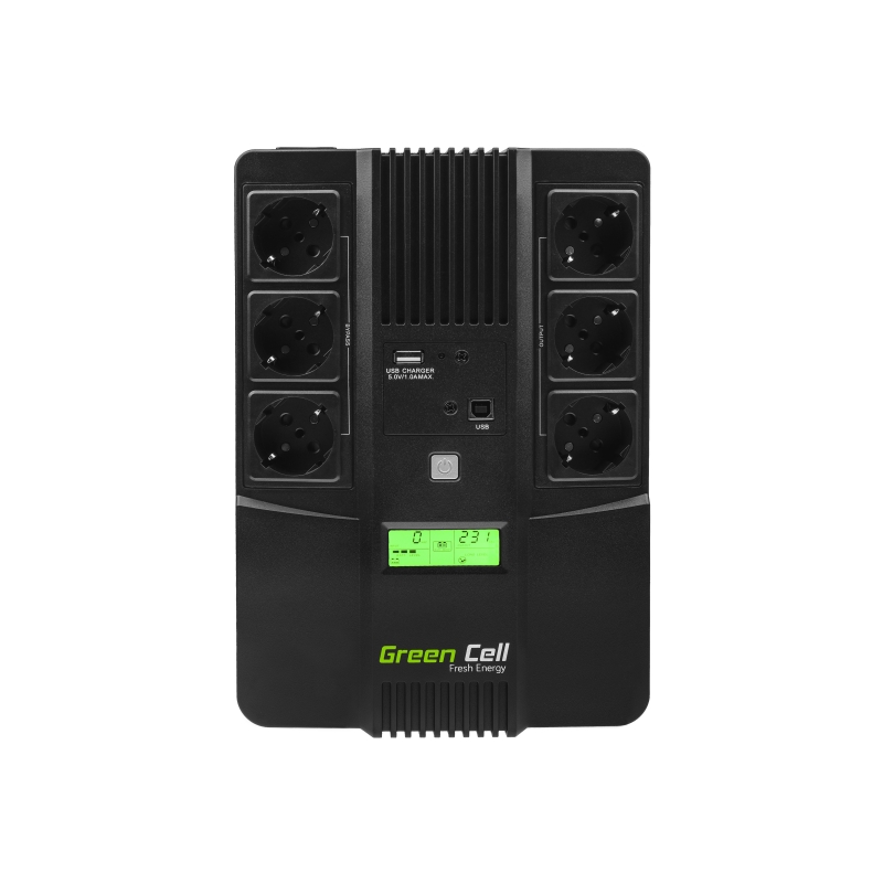 UPS AiO 600VA 360W Met LCD Scherm thumbnail 2