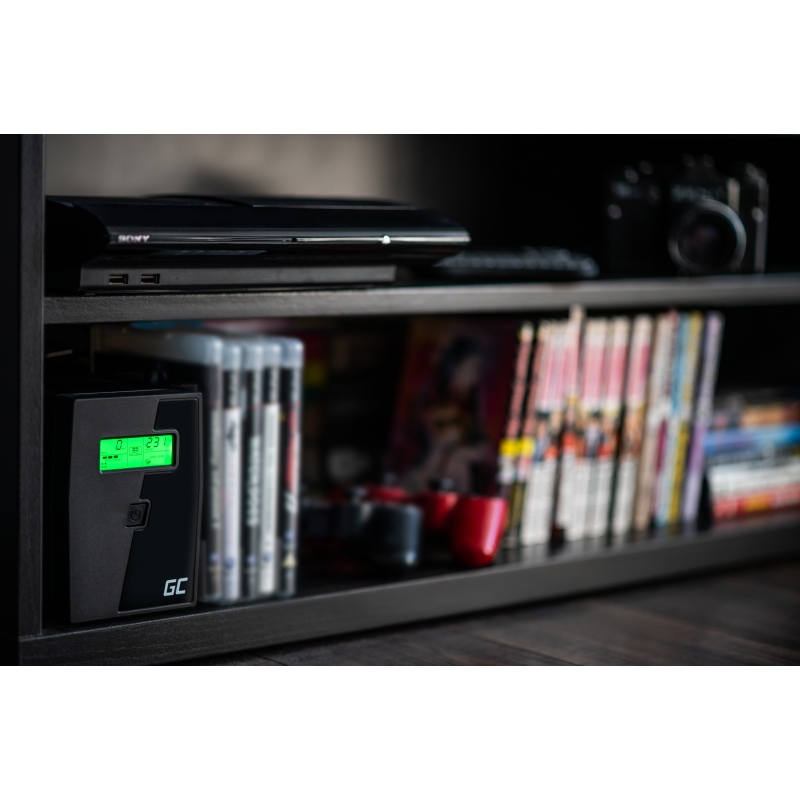 UPS Micropower 800VA 480W Met LCD Scherm thumbnail 4