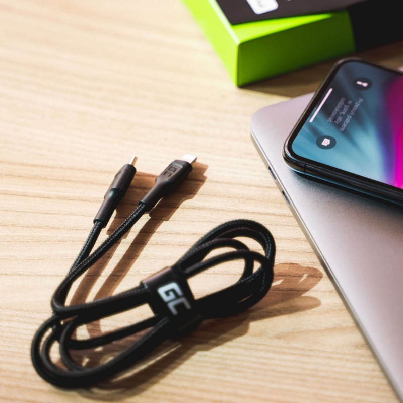 Kabel GC Power Stream USB-C - Lightning 100 cm (Apple MFi gecertificeerd)