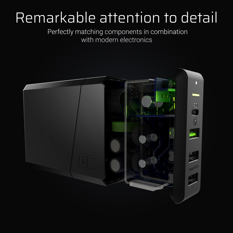 Power Source 75W Oplader USB-C PD Met ultrabook charging en Ultra Charge technologie thumbnail 6