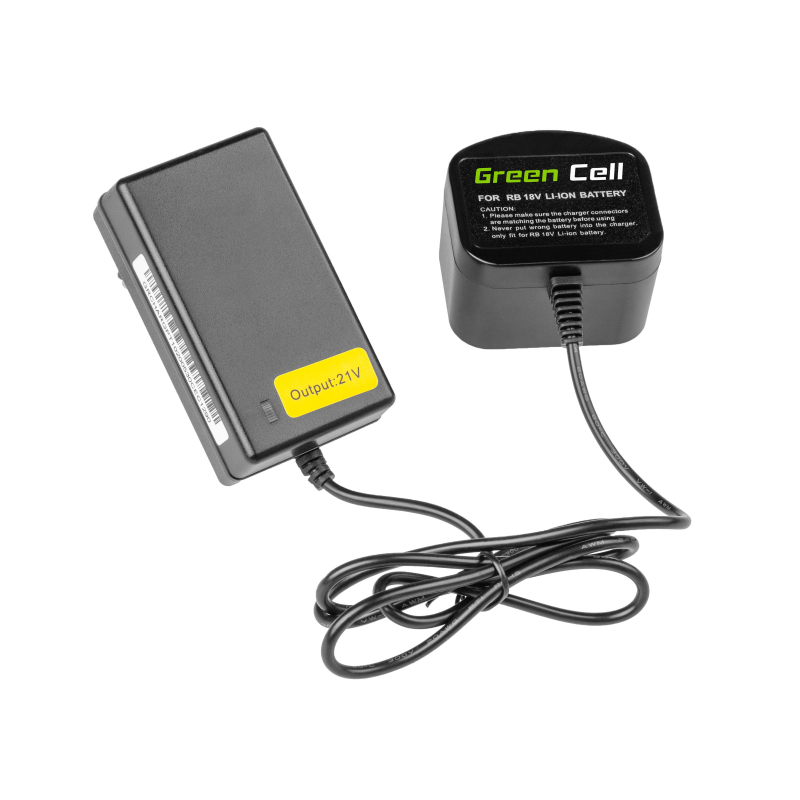 Oplader 21V Ryobi 18V Li-Ion ONE+ RB18L15 RB18L25 RB18L50 thumbnail 3