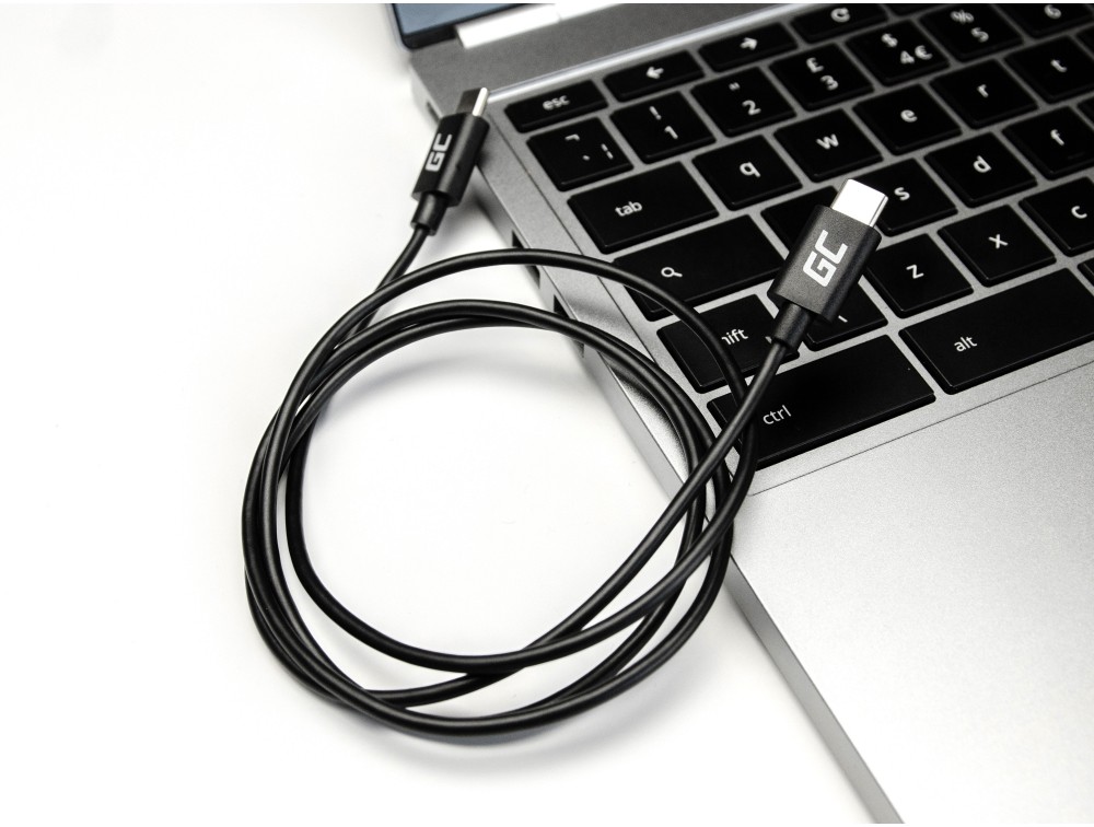 USB-C naar USB-C (60W), 480 Mbps, 2m Kabel thumbnail 2