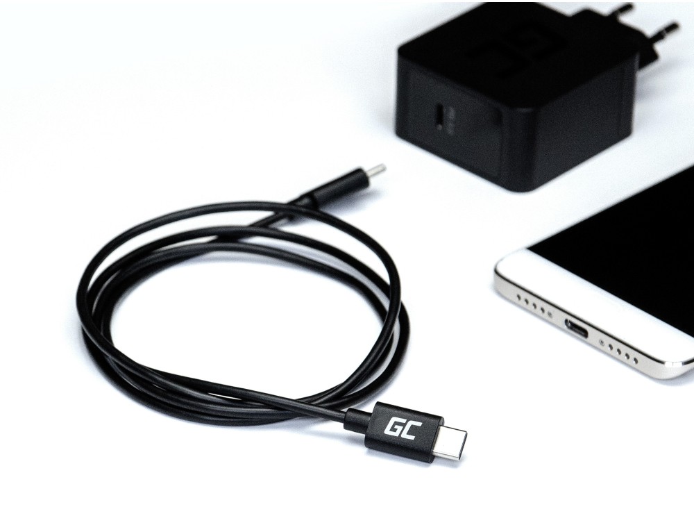 USB-C naar USB-C (60W), 480 Mbps, 2m Kabel thumbnail 3