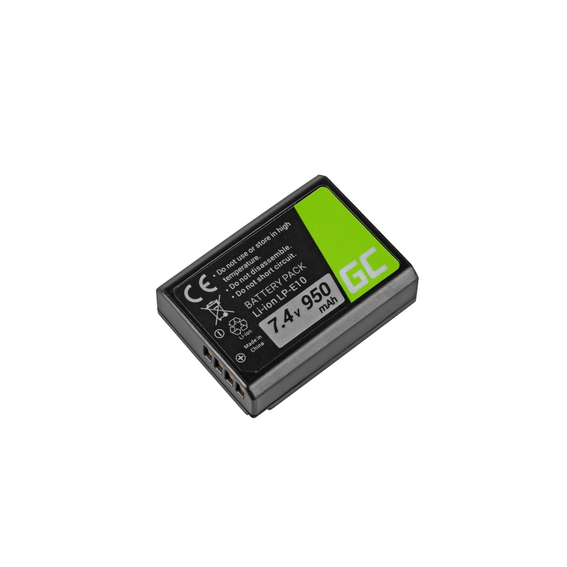 Batterij LP-E10 Canon EOS Rebel T3, T5, T6, Kiss X50, Kiss X70, EOS 1100D, EOS 1200D, EOS 1300D 7.4V 950mAh thumbnail 6