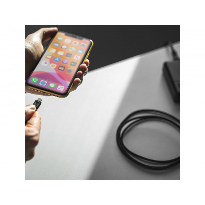 Kabel GC PowerStream USB-A - Lightning 30cm snel opladen Apple 2.4A thumbnail 4