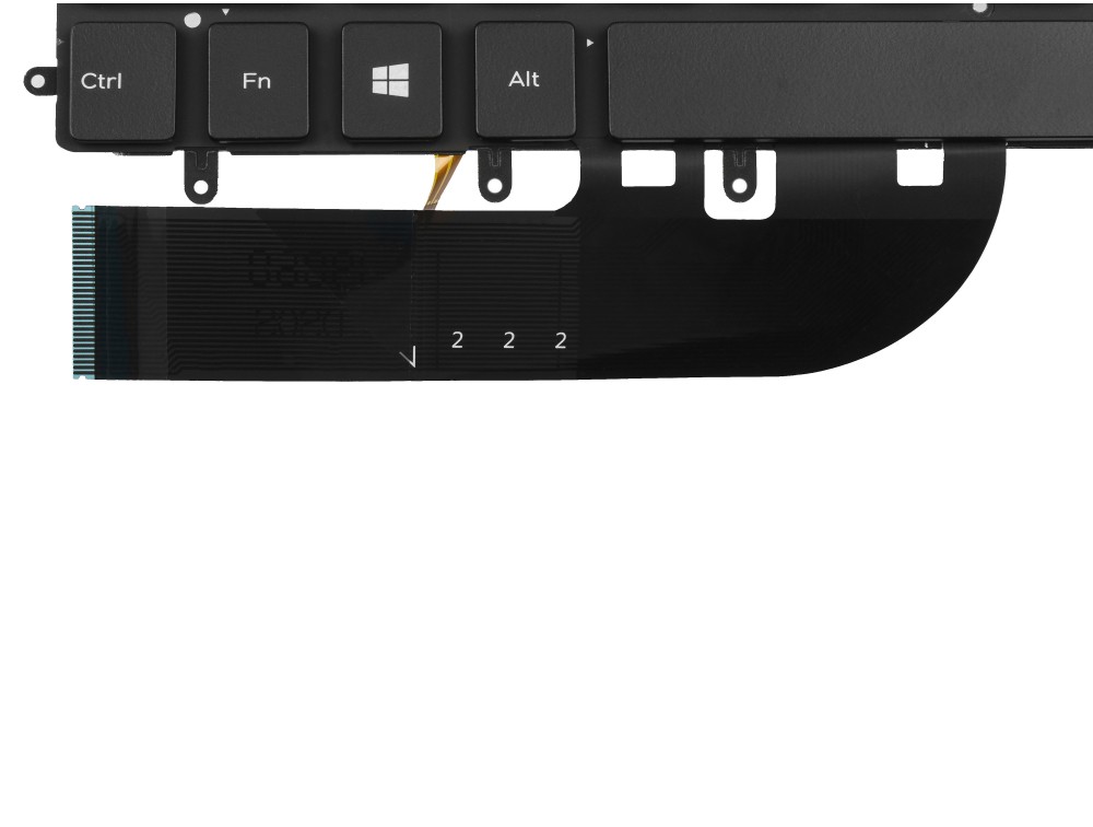 Laptop toetsenbord voor Dell XPS 15-9550 15-9560 Inspiron 15-7558 15-7568 met achtergrondverlichting thumbnail 3