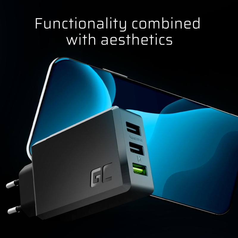 3-port Oplader GC ChargeSource3 3xUSB 30W met fast charging thumbnail 11