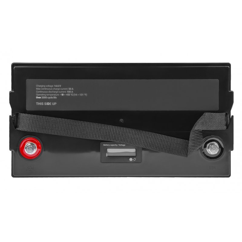 LiFePO4 lithium-ijzerfosfaatbatterij 12.8V 100Ah voor zonnepanelen en campers thumbnail 4