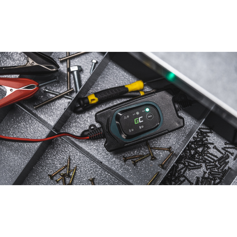 Oplader voor 6V / 12V (1,5A) batterijen/accu's thumbnail 3