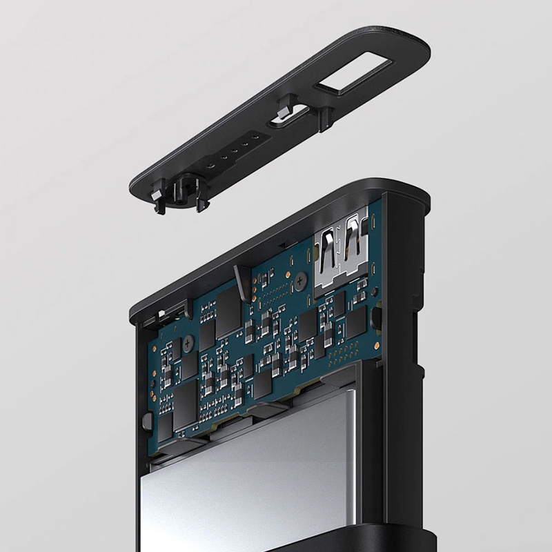 Xiaomi Power Bank QI 10000 mAh - draadloos opladen en 2x Quick Charge 3.0-poorten thumbnail 2