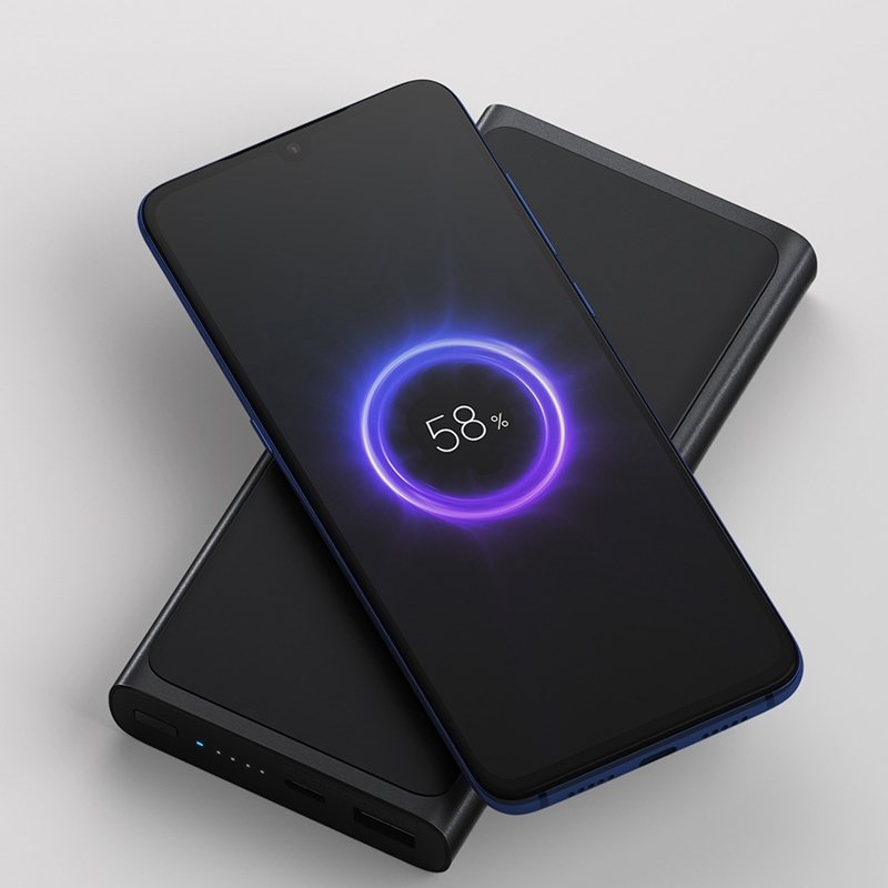 Xiaomi Power Bank QI 10000 mAh - draadloos opladen en 2x Quick Charge 3.0-poorten thumbnail 3