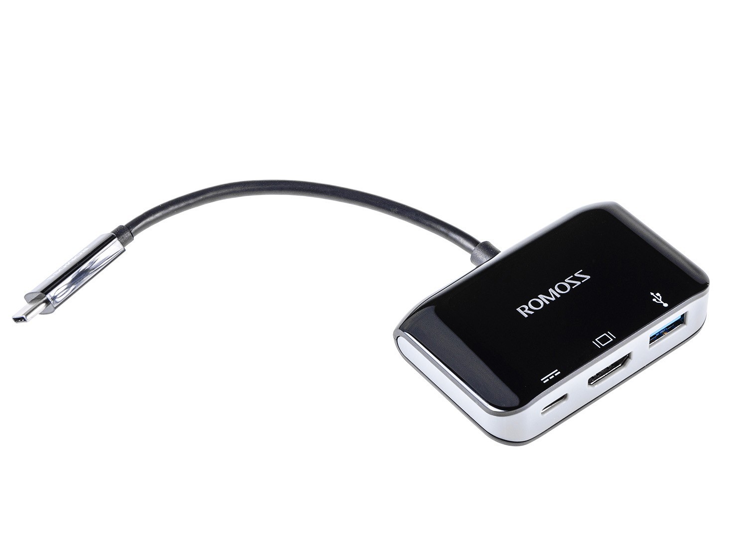 USB-C HUB Romoss HDMI 4K, USB-A 3.0, USB-C thumbnail 4