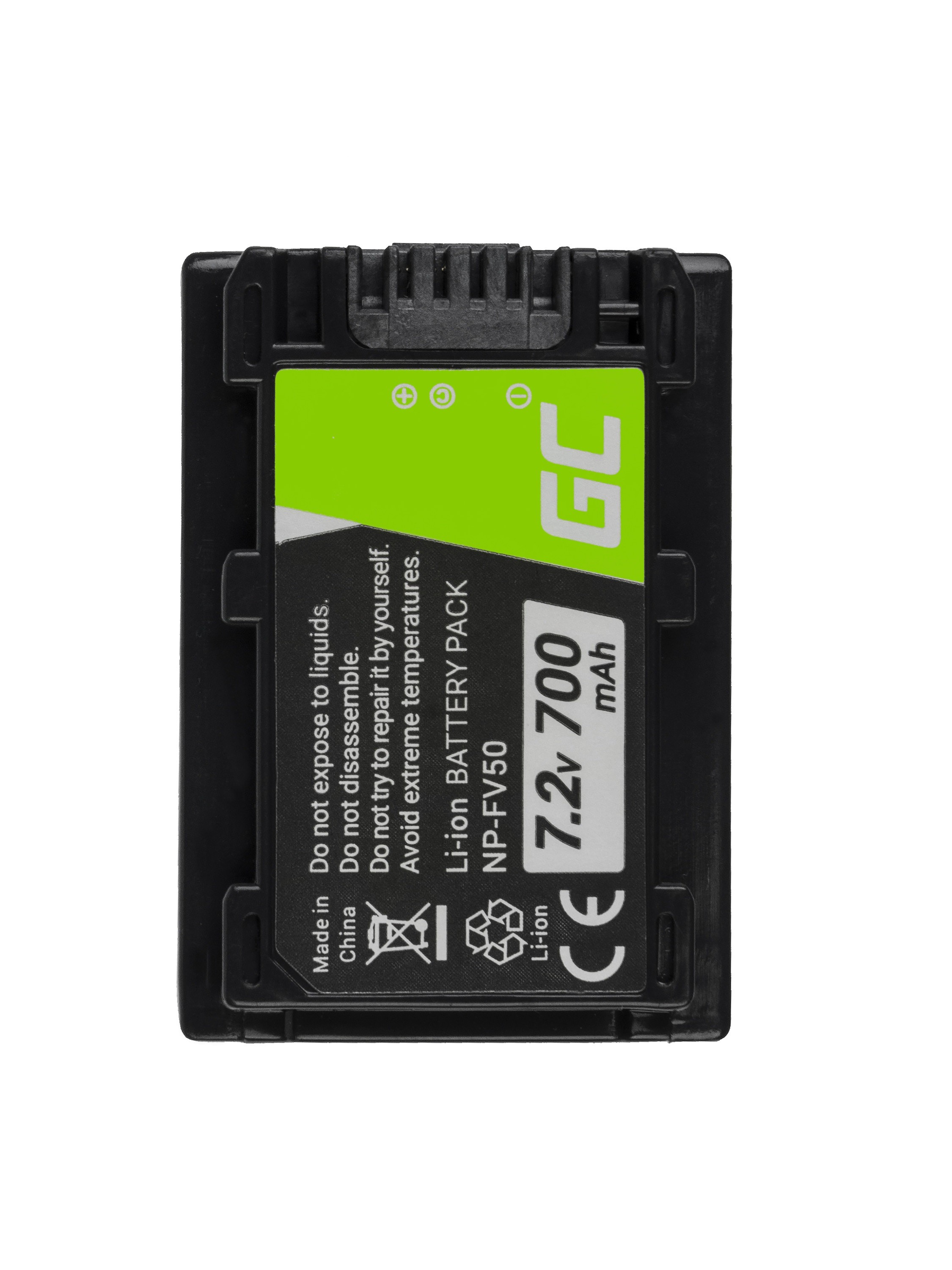 Digital Camera Batterij voor Sony DCR-DVD506E DCR-DVD510E HDR-CX116E HDR-CX130 HDR-CX155E HDR-UX9E 7.2V 700mAh thumbnail 3