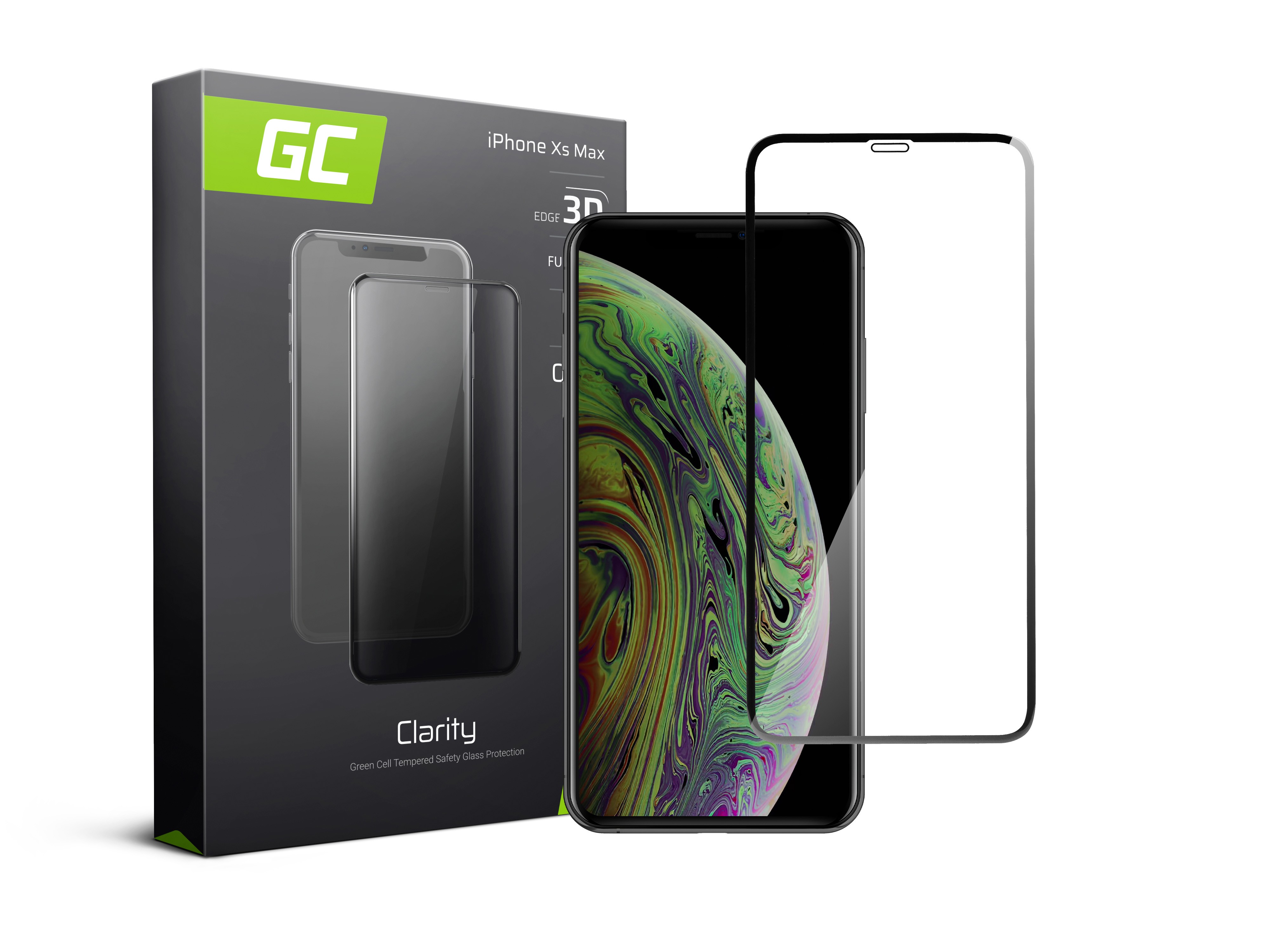 GC Clarity Screen Protector voor Apple Iphone XS Max thumbnail 4
