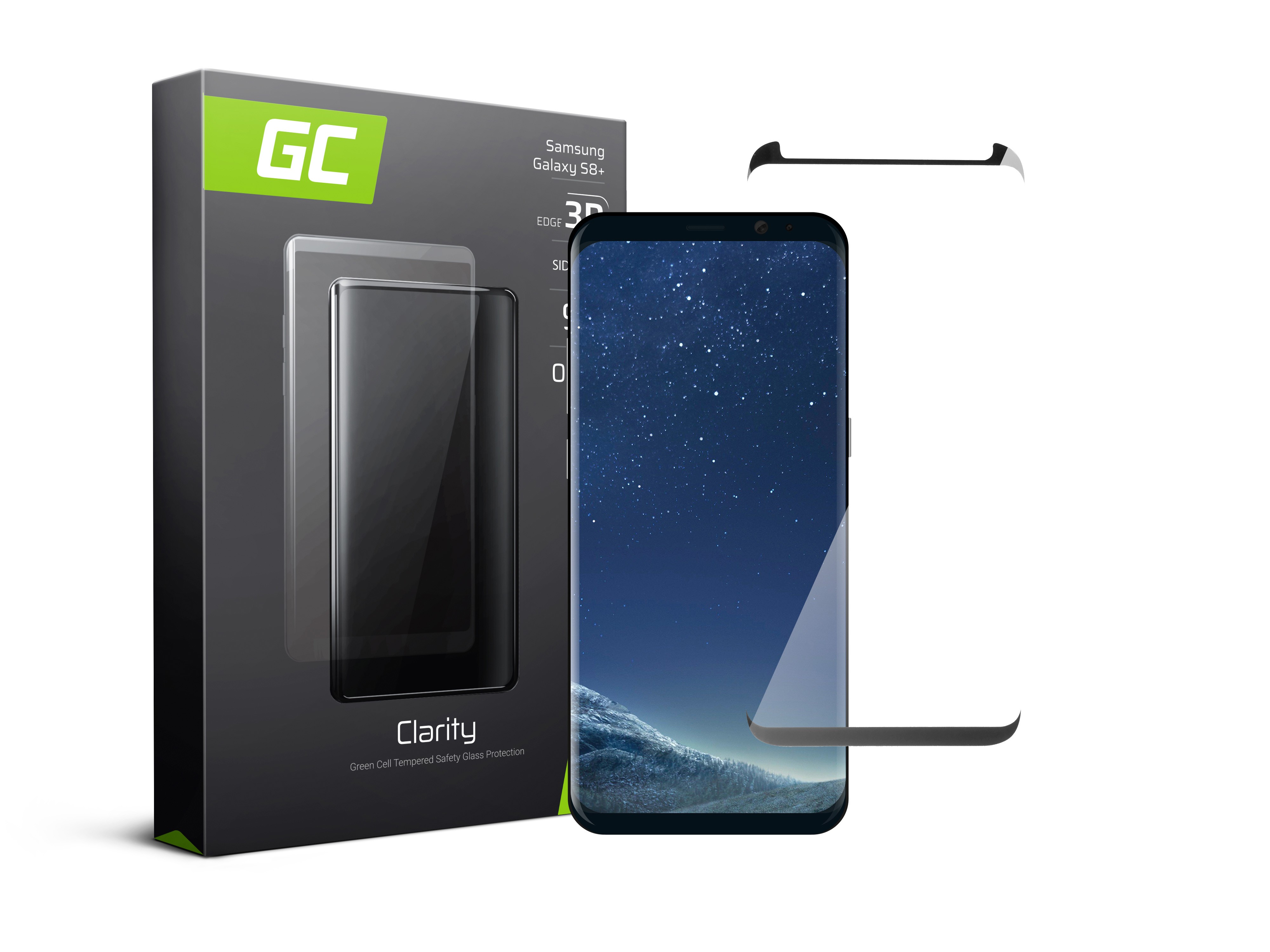 GC Clarity Screen Protector voor Samsung Galaxy S8 Plus thumbnail 4