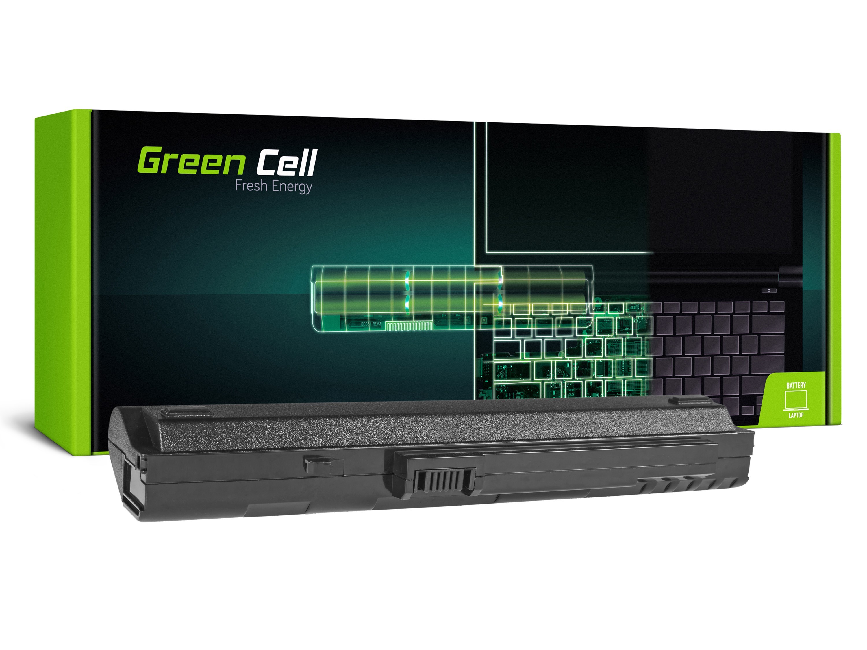 Batterij voor Acer Aspire One A110 A150 D150 D250 ZG5 / 11,1V 4400mAh thumbnail 4