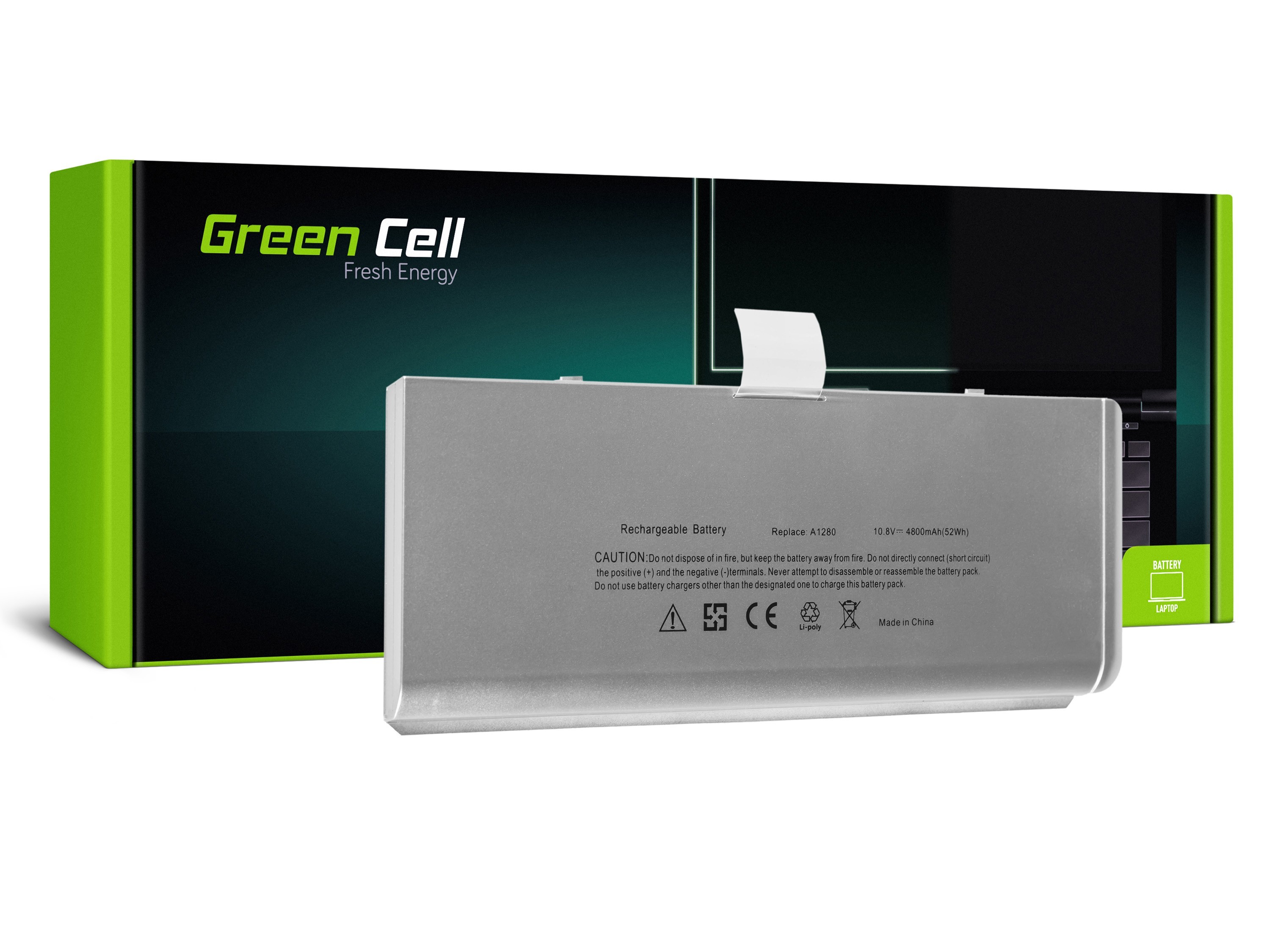 Batterij voor Apple Macbook 13 A1278 Aluminum Unibody (Late 2008) / 11,1V 4200mAh thumbnail 4