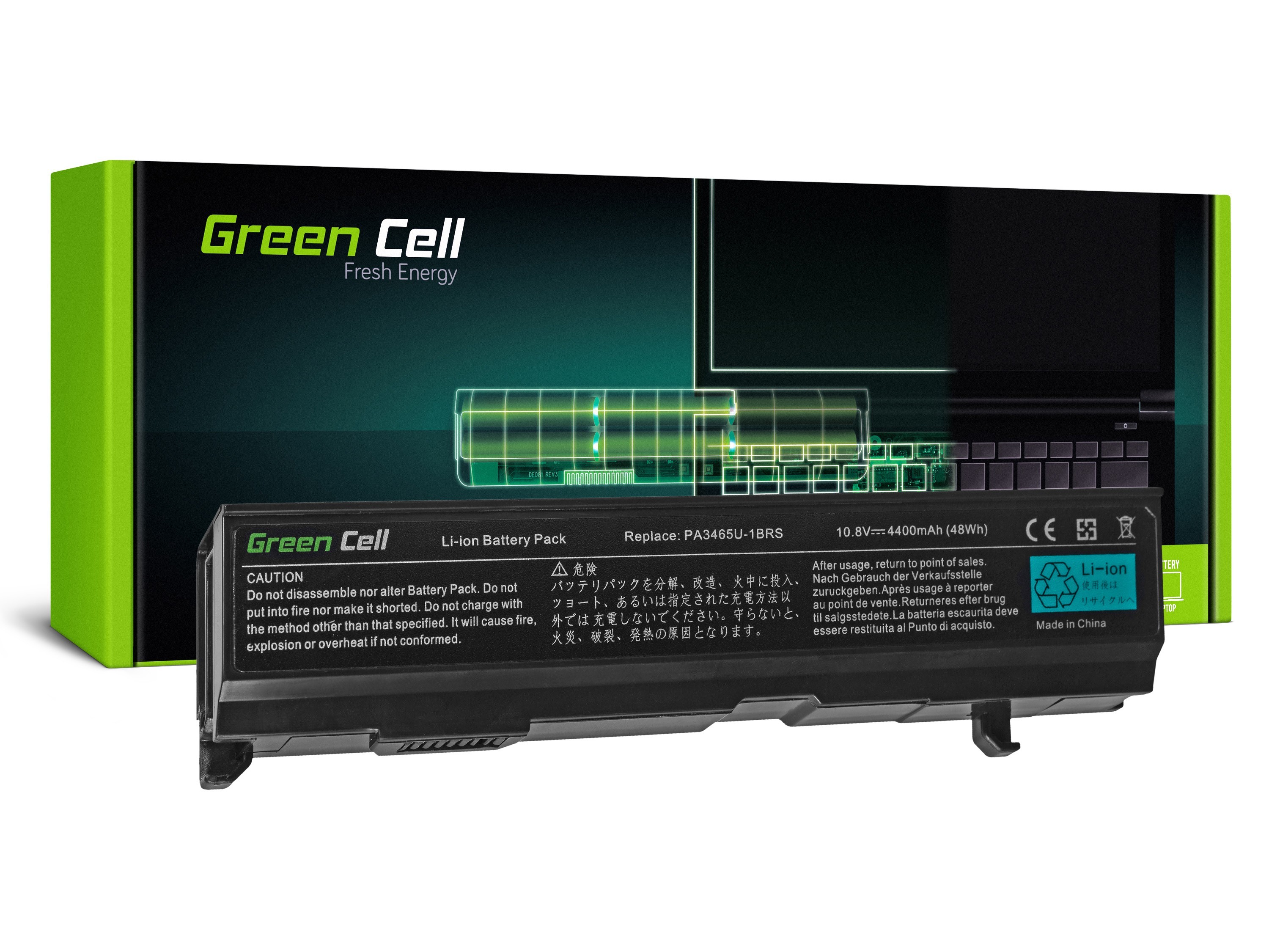 Batterij voor Toshiba Satellite A85 A110 A135 M40 M50 M70 / 11,1V 4400mAh thumbnail 4