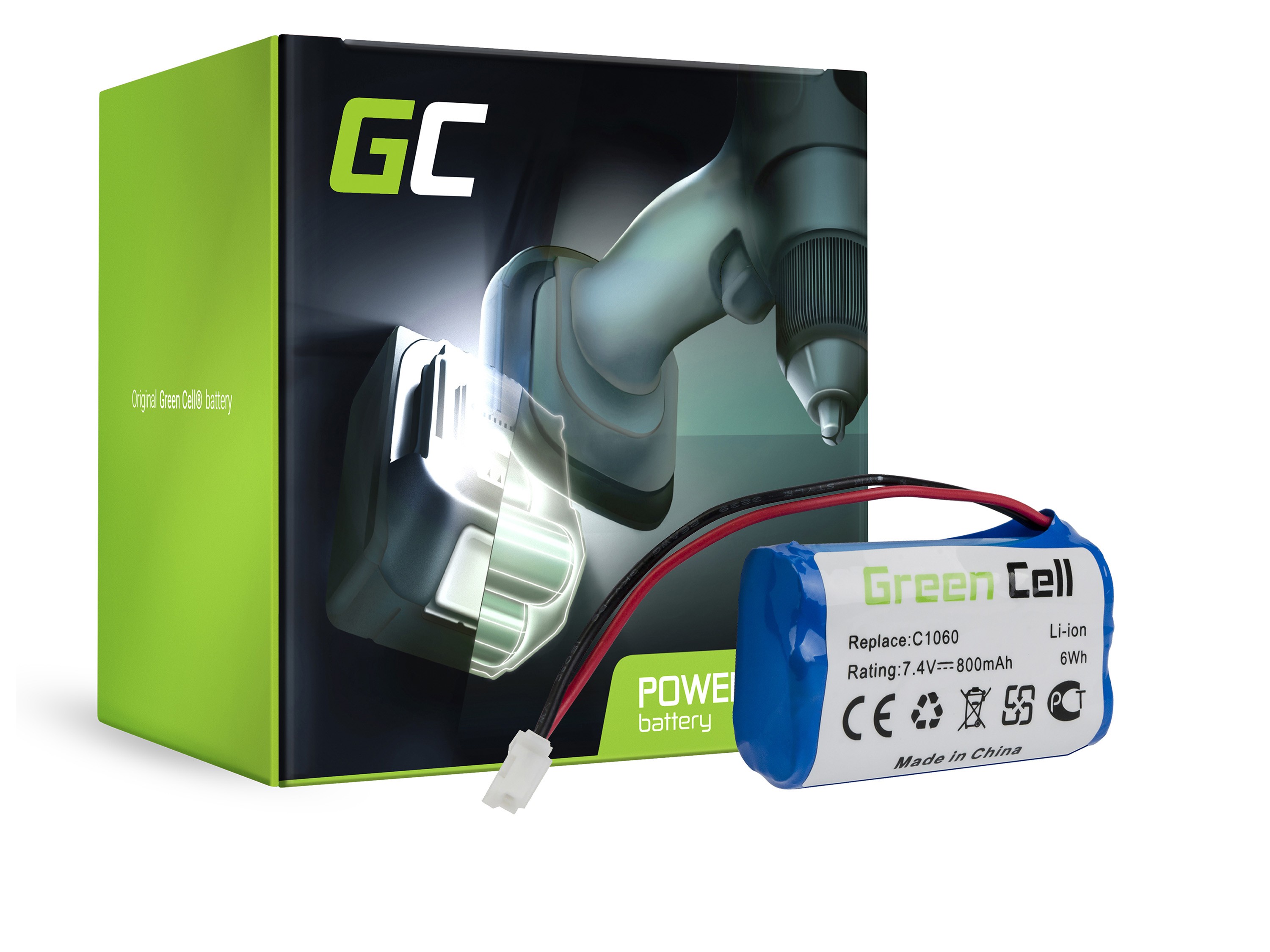 Grasmaaier Batterij voor Gardena C 1060 Plus Solar thumbnail 4