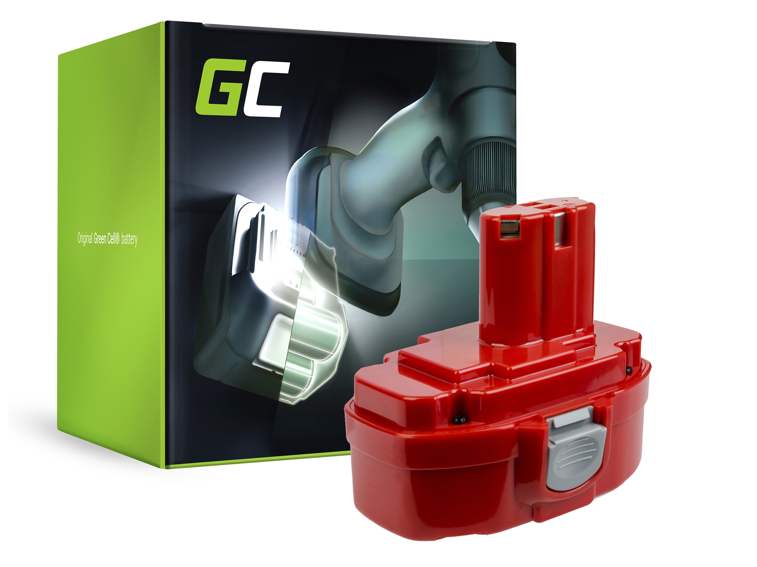 Gereedschap Batterij 1822 1833 PA18 Makita 4334D 6343D 6347D 6349D 6390D 8390D 8391D thumbnail 4