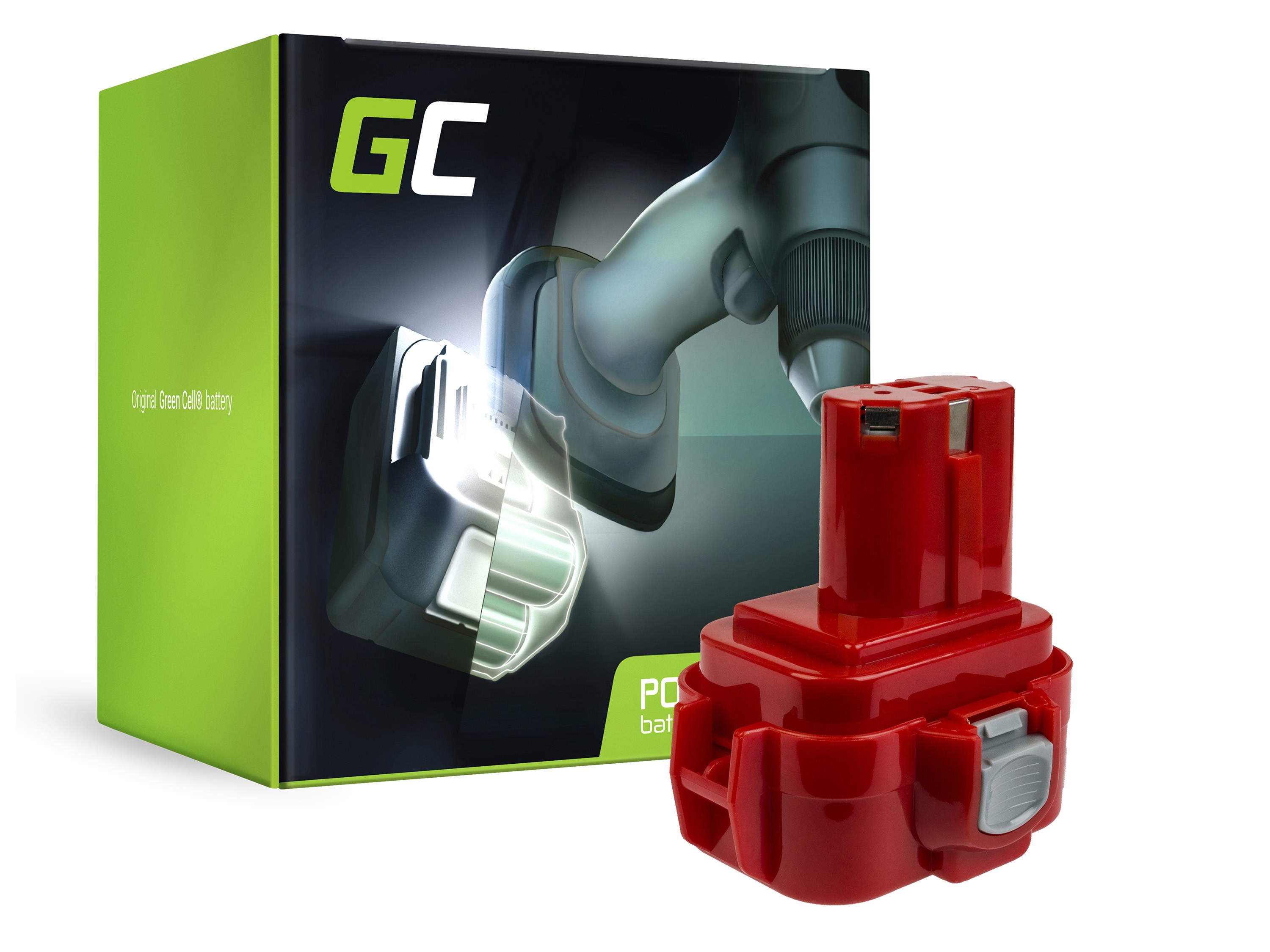 Gereedschap Batterij 9120 9122 9134 9135 PA09 voor Makita 6207D 6222D 6261D 6503D 6909D 6991D thumbnail 4