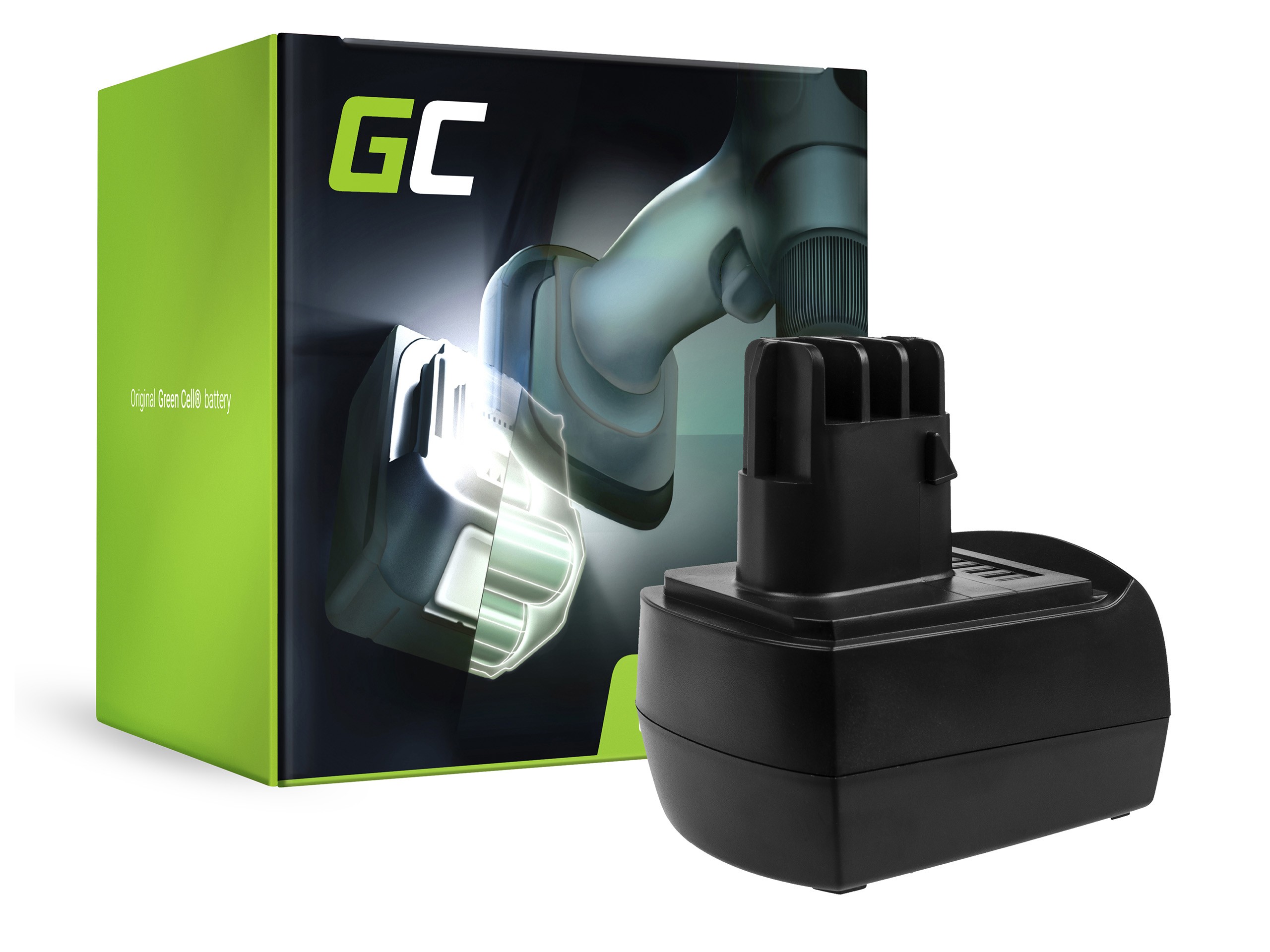 Gereedschap Batterij 9.6V 2.1Ah voor Metabo BSZ 9.6, BZ 9.6 Puls, ULA 9.6-18 thumbnail 4