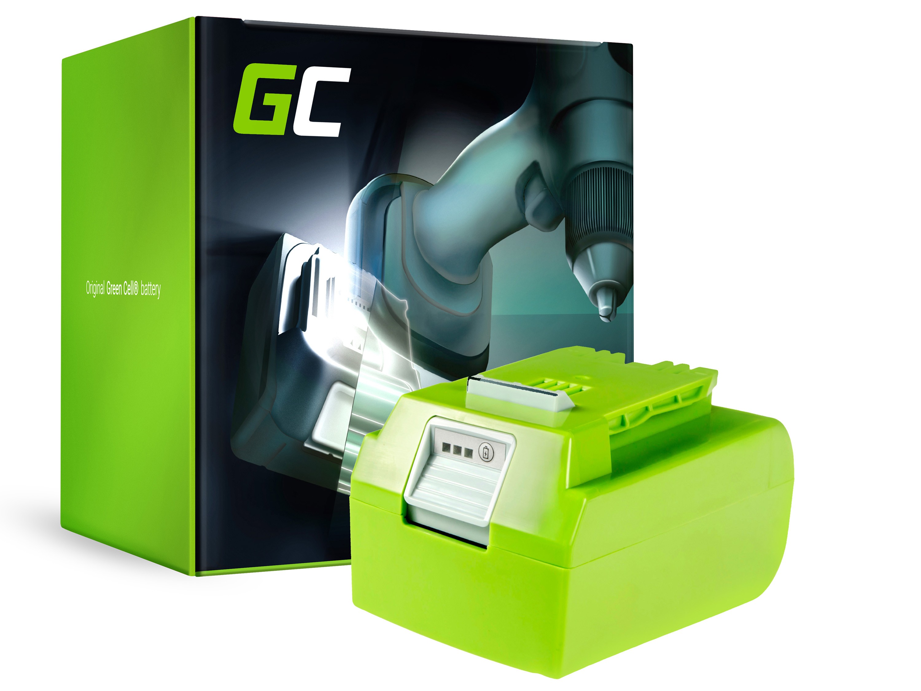 Gereedschap Batterij voor GreenWorks 29852 G-24 G24 24V 4Ah Samsung thumbnail 3