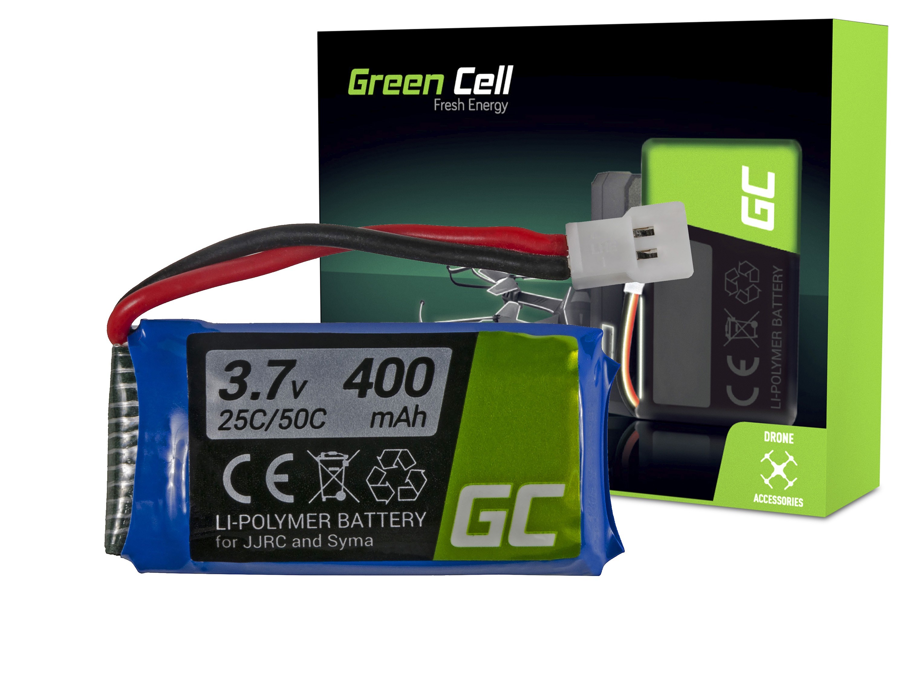 RC Batterij voor JJRC H31 3.7V 400mAh thumbnail 4