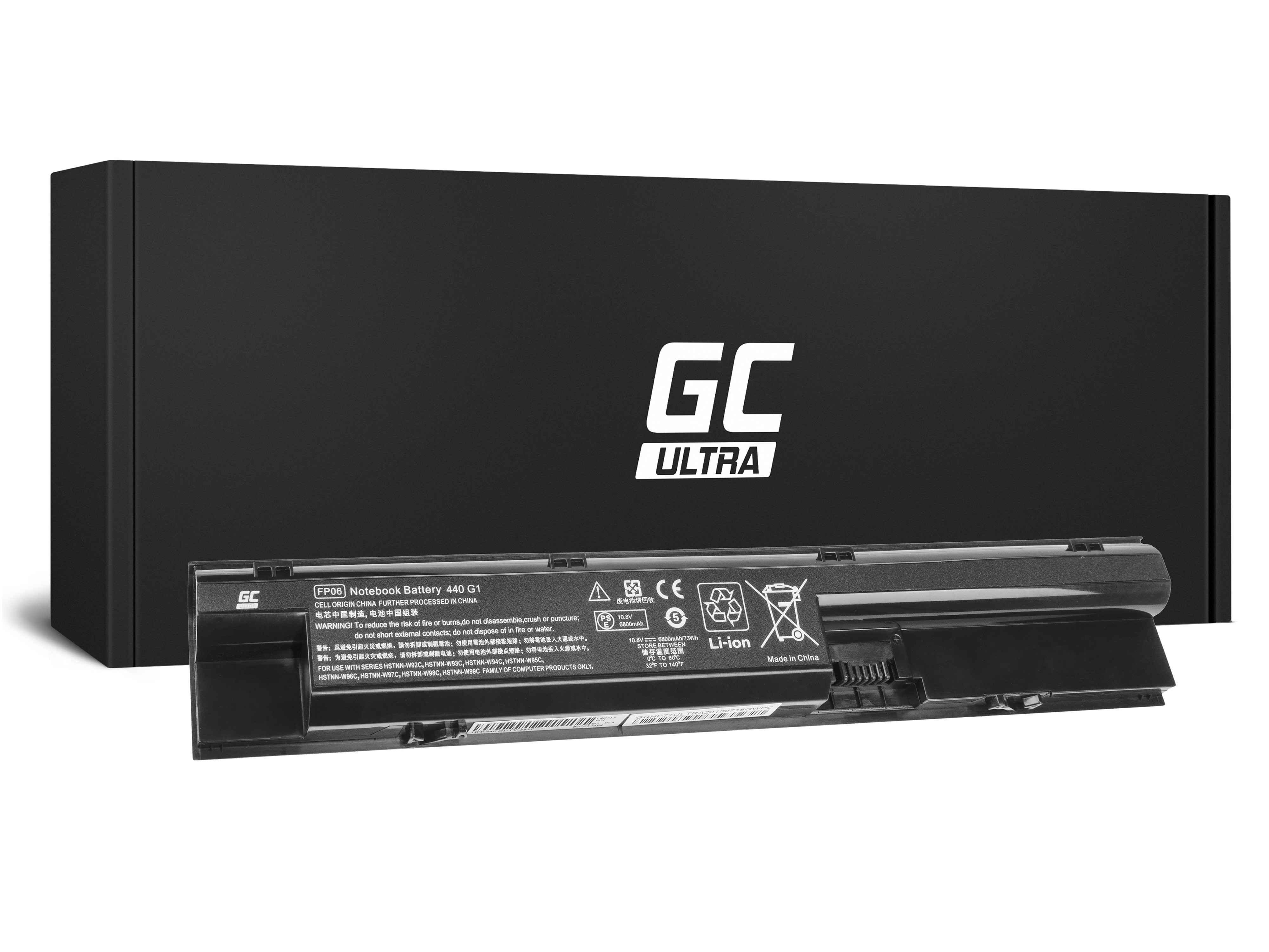 ULTRA Batterij voor HP ProBook 440 445 450 470 G0 G1 470 G2 / 11,1V 6800mAh thumbnail 4