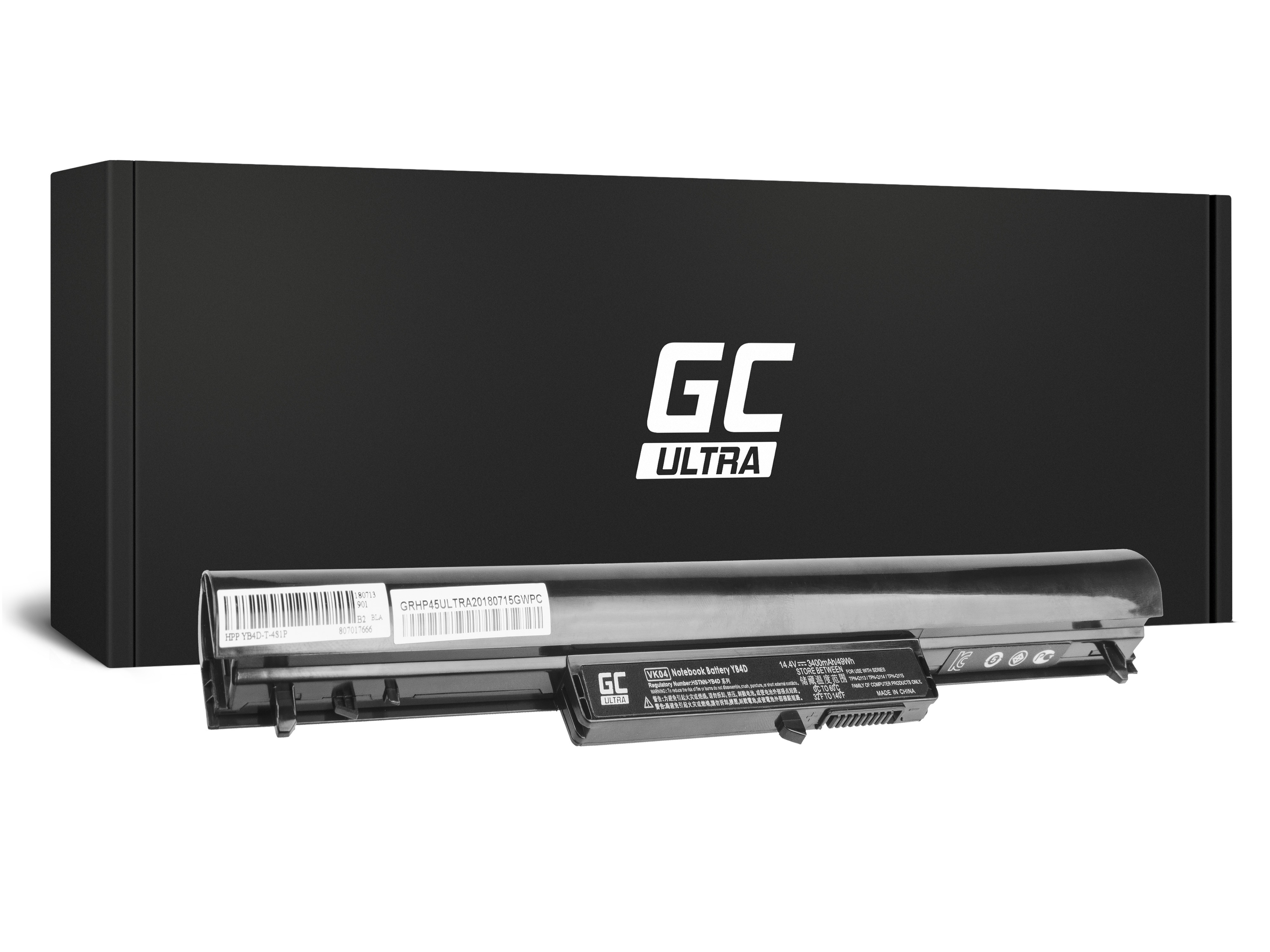 ULTRA Batterij voor HP VK04 Pavilion 242 G1 G2 / 14,4V 3400mAh thumbnail 4