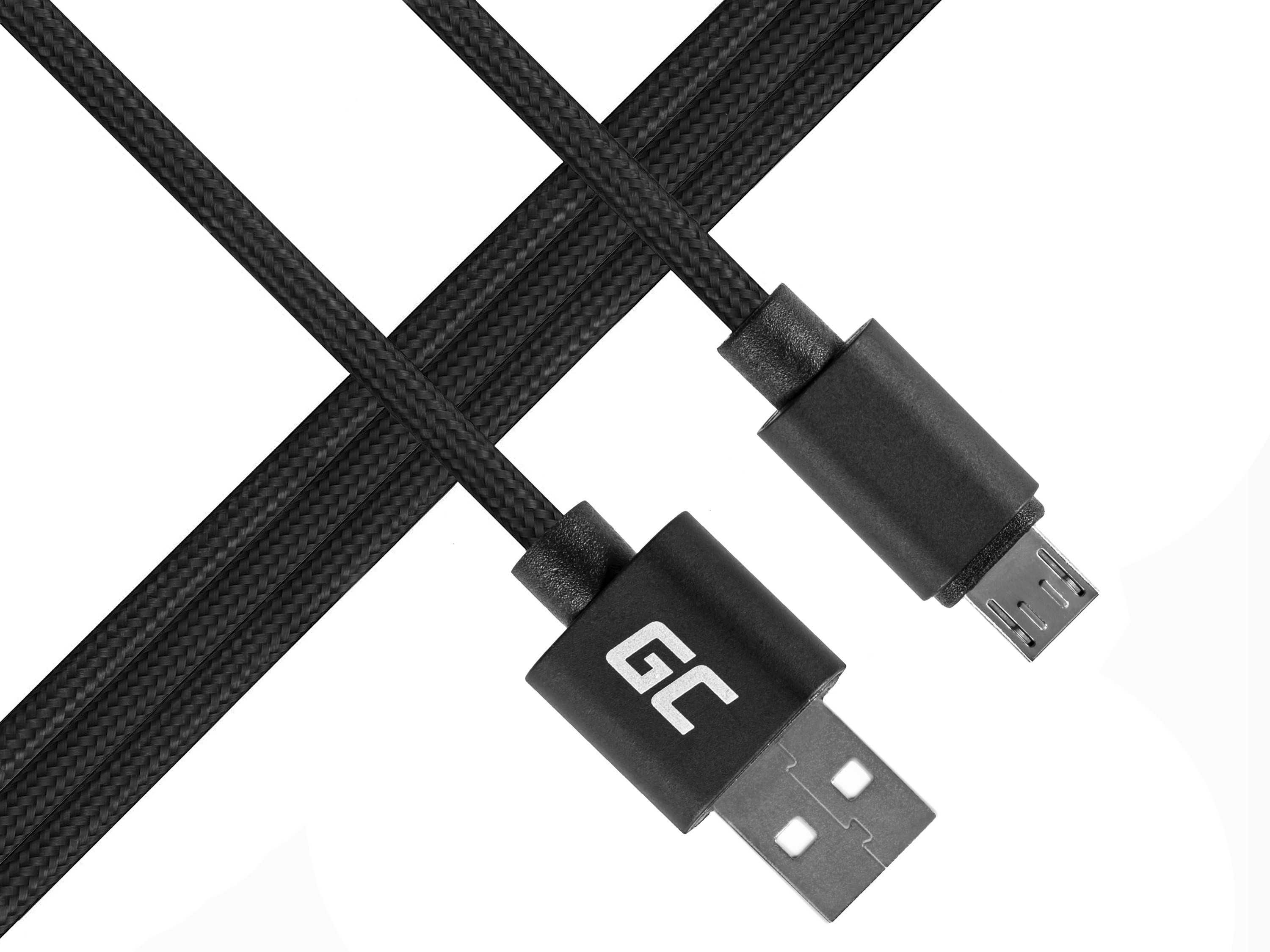 micro USB Nylon 1m Kabel thumbnail 4