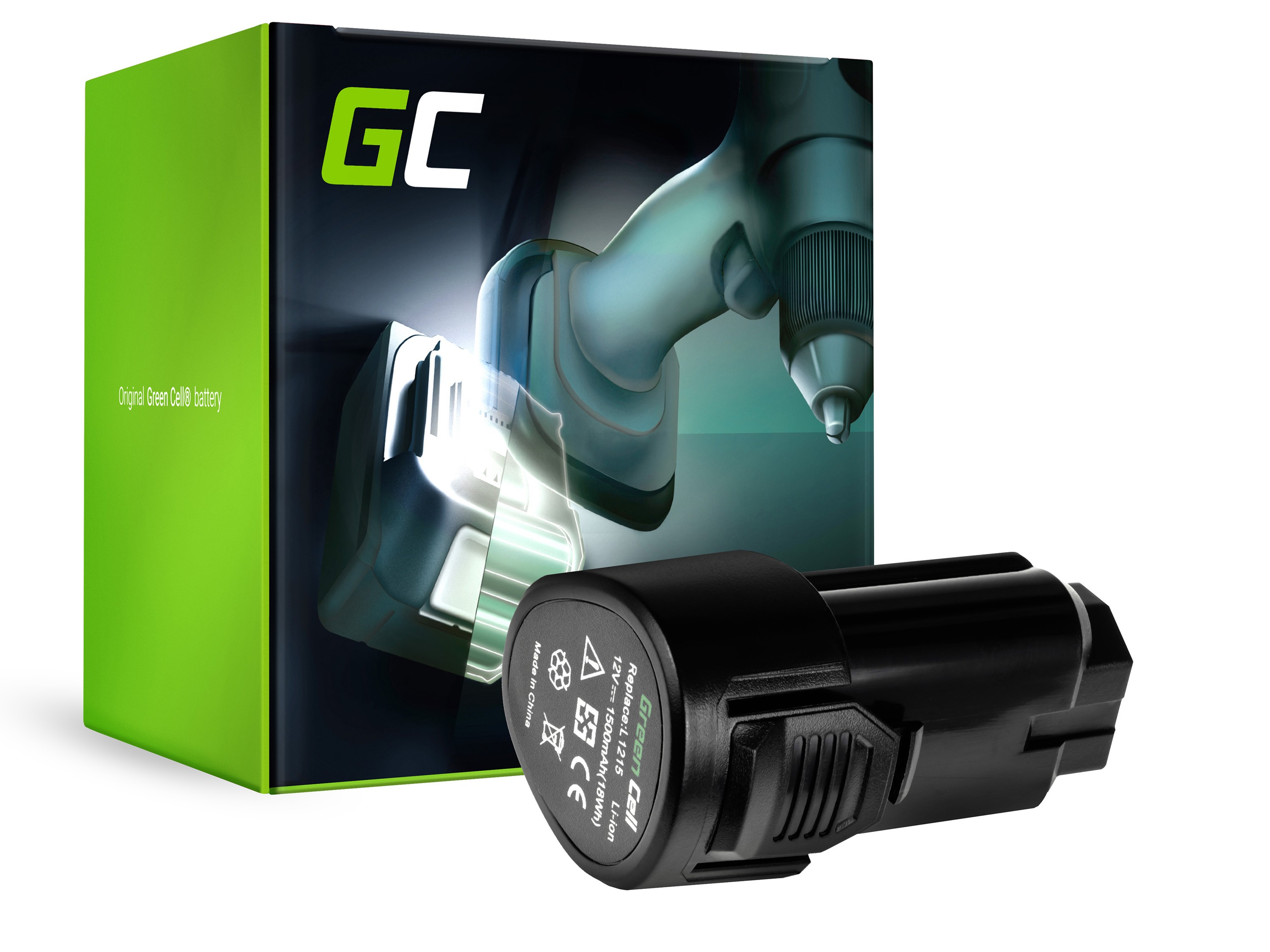 Gereedschap Batterij L1215 voor AEG BBH12 BBS12C BBS12C2 BS12C BS12C2 BSB12C BSB12C2 OMNI 12C thumbnail 4