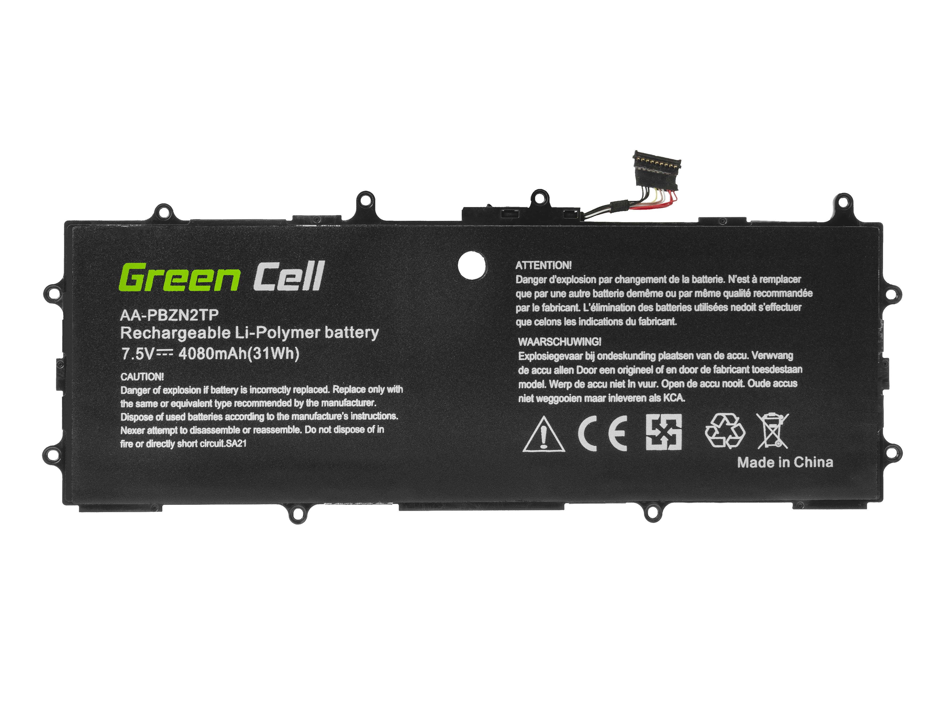 Batterij AA-PBZN2TP Voor Samsung NP905S3G NP910S3G NP915S3G XE300TZC XE303C12 XE500C12 XE500T1C thumbnail 3