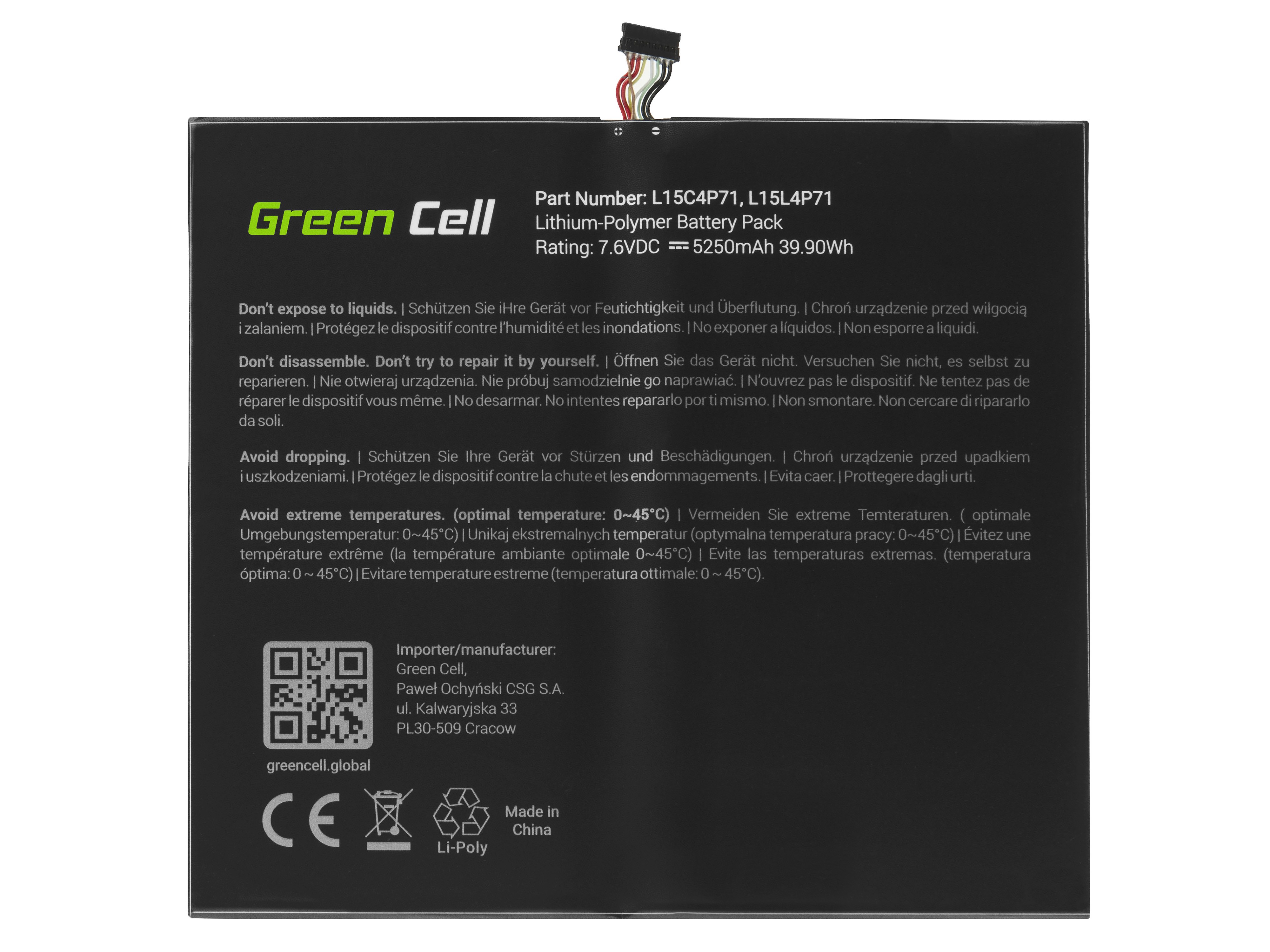 Batterij L15C4P71 L15L4P71 Voor Lenovo Miix 700-12ISK 710-12IKB thumbnail 3