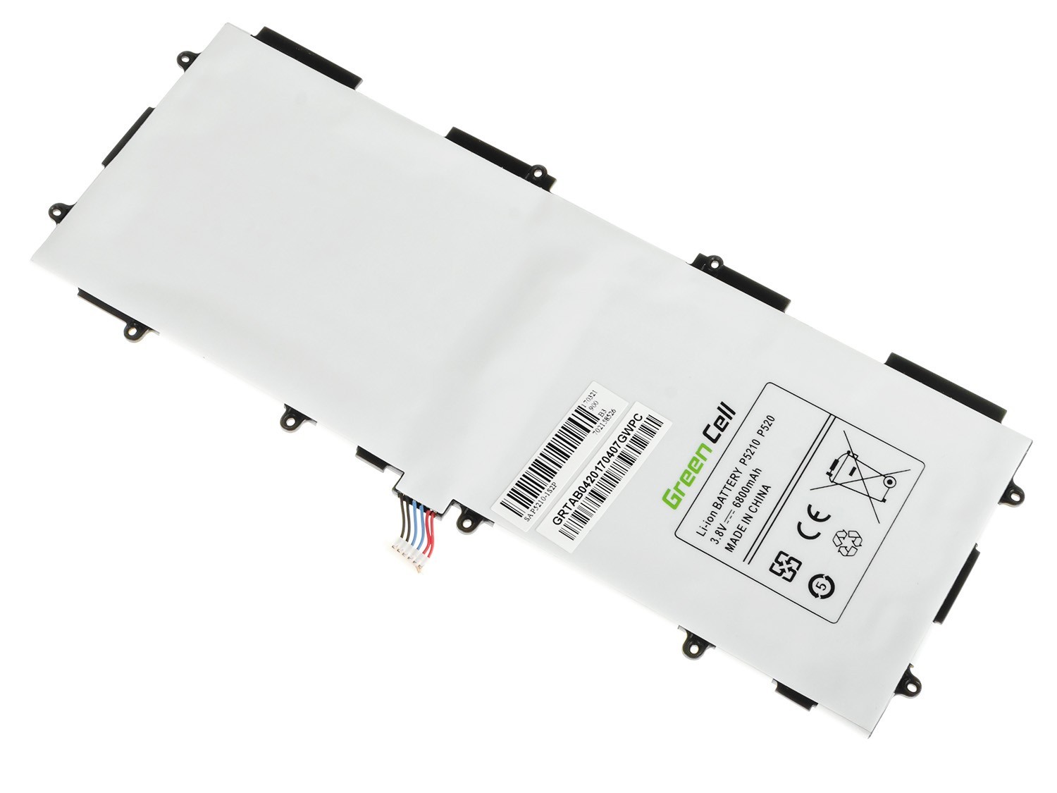 Batterij  T4500E voor Samsung Galaxy Tab 3 10.1 P5200 P5210 thumbnail 3