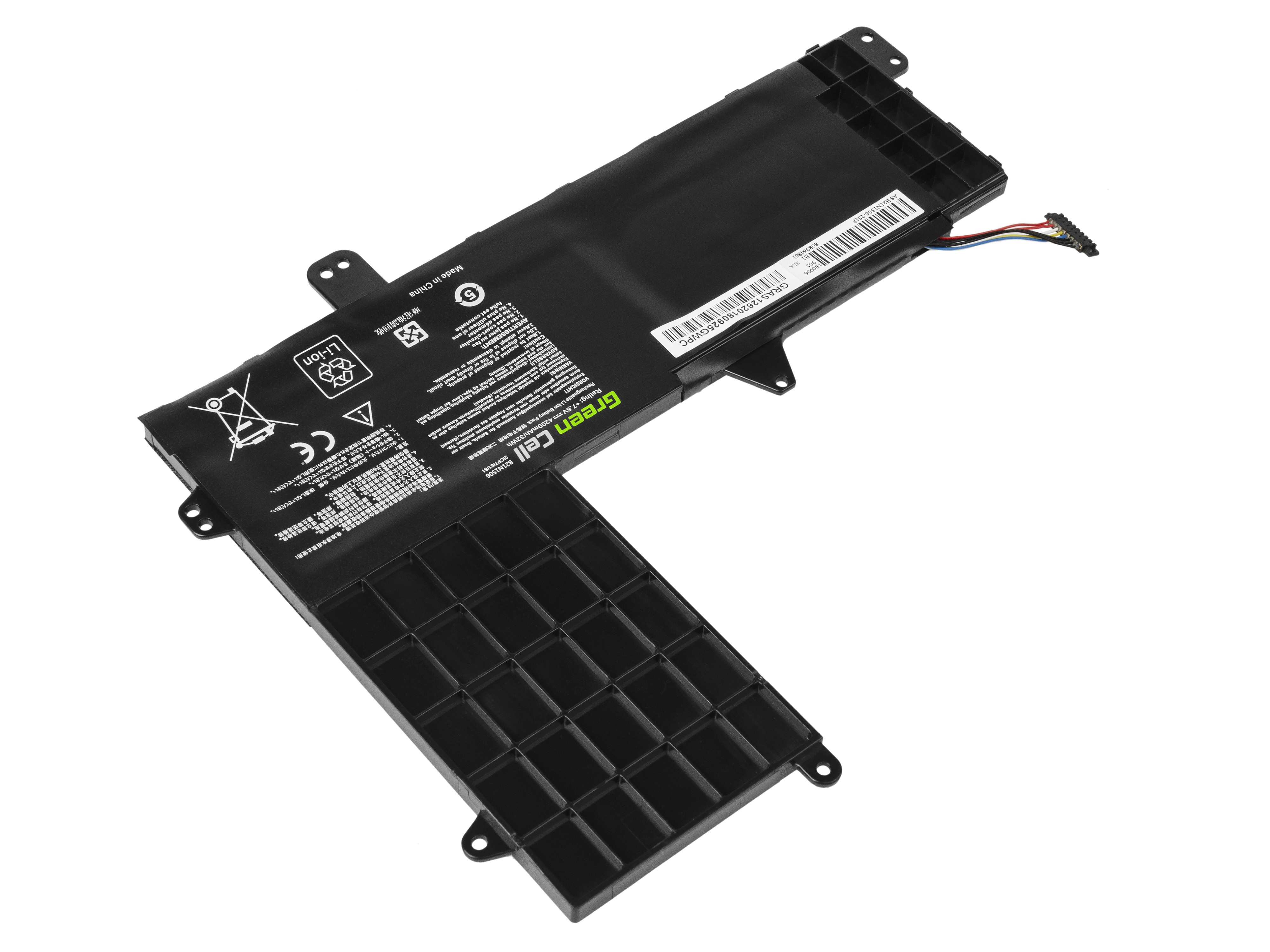 Batterij voor Asus EeeBook E502M E502MA / 7,6V 4200mAh thumbnail 3