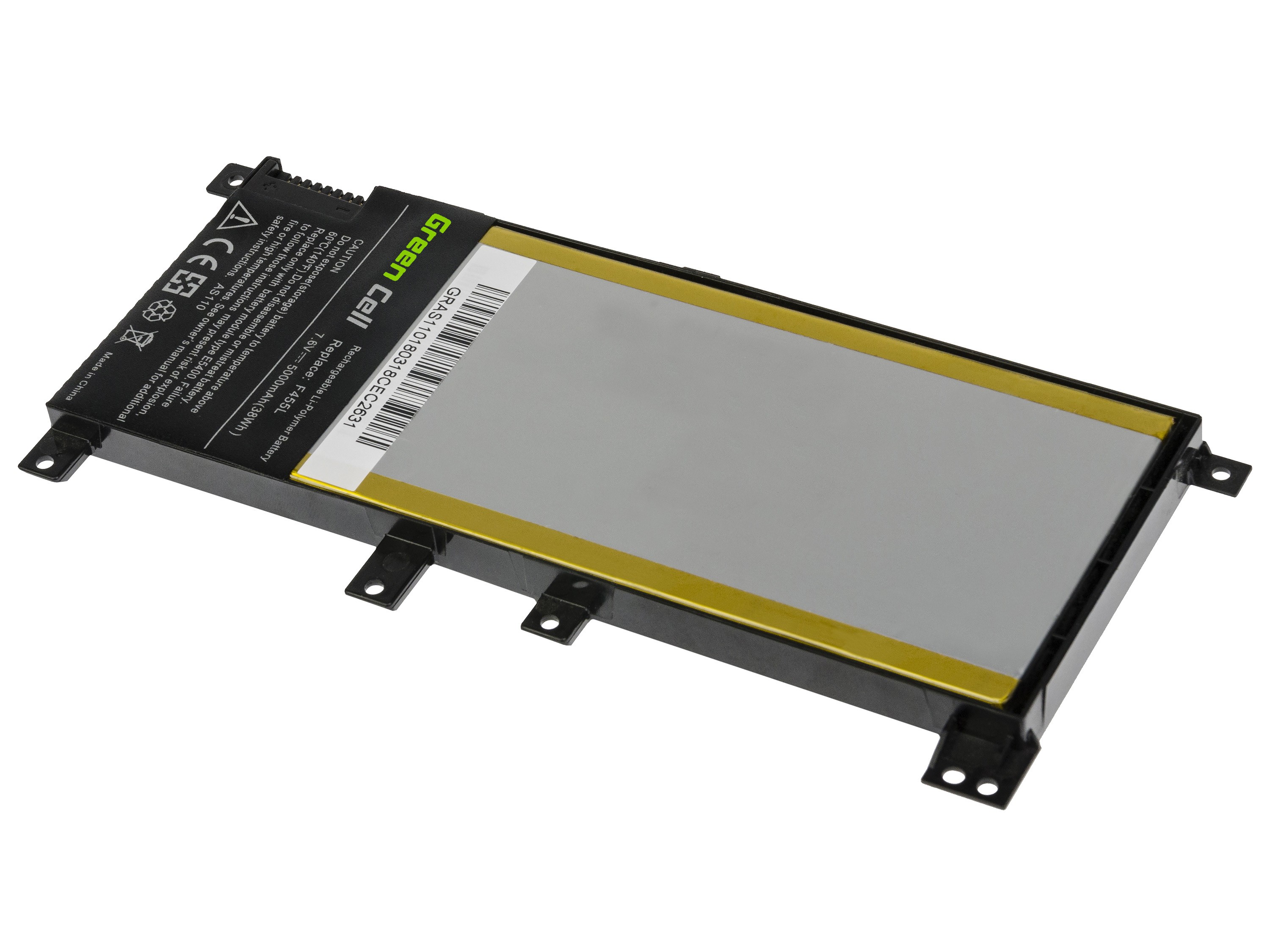 Batterij voor Asus F455L K455L R455L X455L / 7,6V 5000mAh thumbnail 3