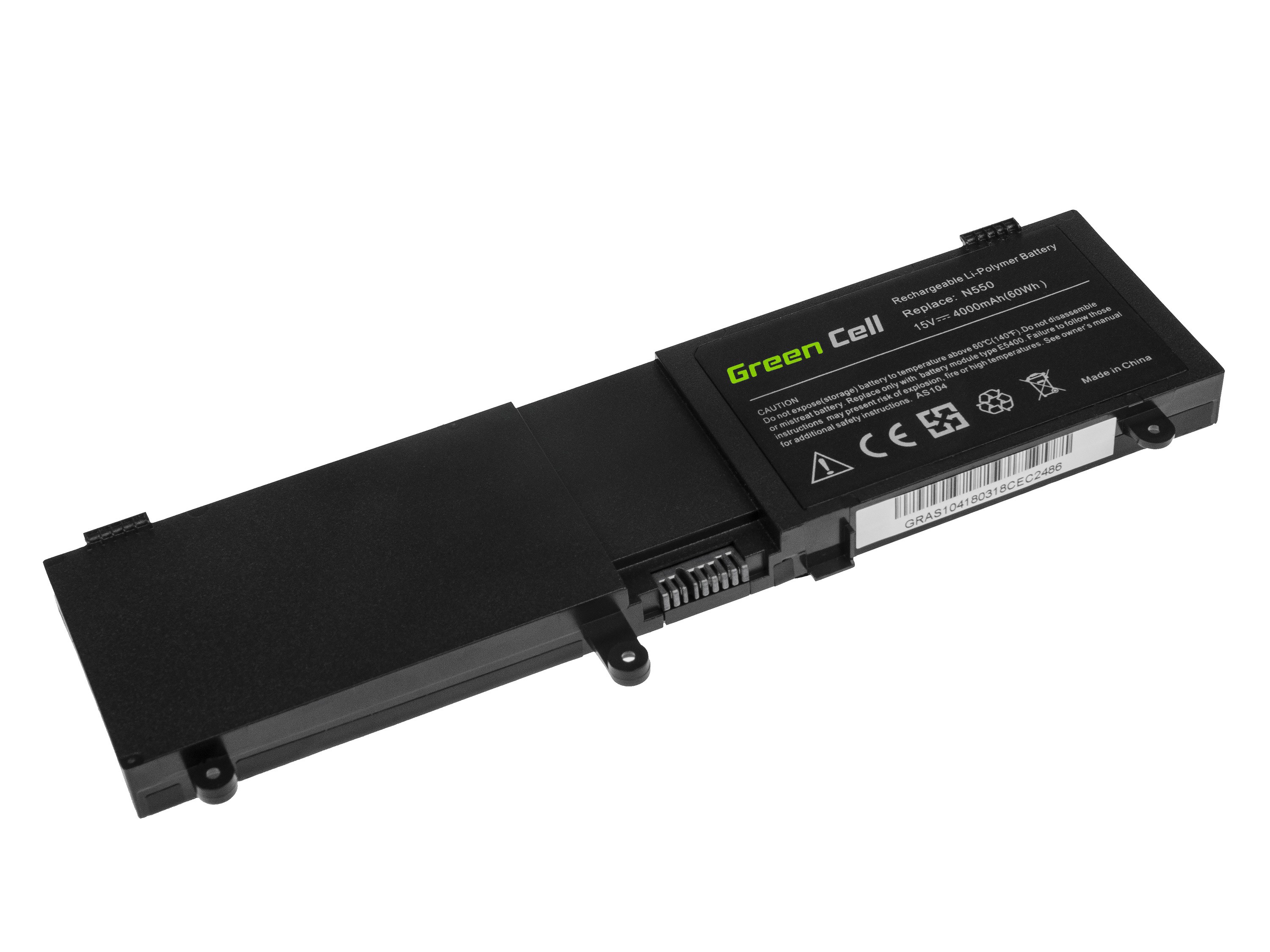 Batterij voor Asus ROG G550 G550J N550 N550J / 15V 4000mAh thumbnail 3