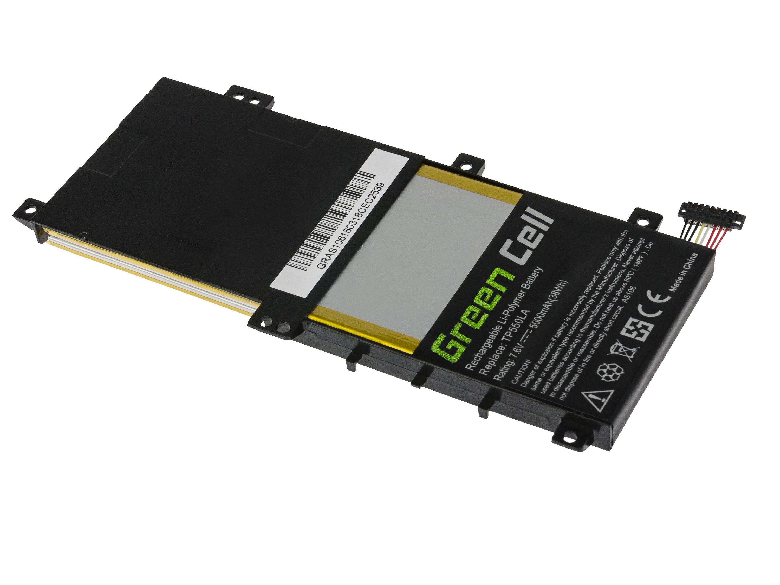 Batterij voor Asus Transformer Book Flip TP550 TP550L / 7,6V 5000mAh thumbnail 3